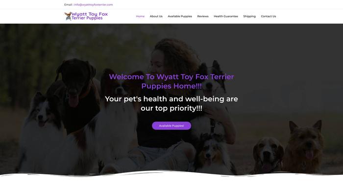 Wyatttoyfoxterrier.com - Terrier Puppy Scam Review