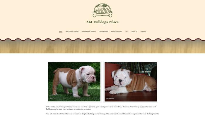 Akcbulldogspalace.com - Bulldog Puppy Scam Review