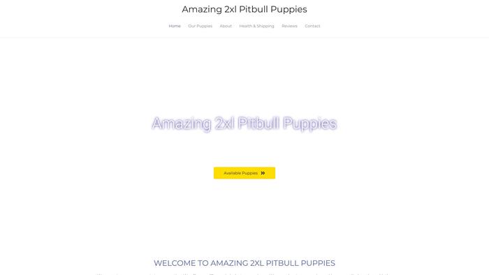 Amazing2xlpitbullpuppies.com - Pit Bull Puppy Scam Review