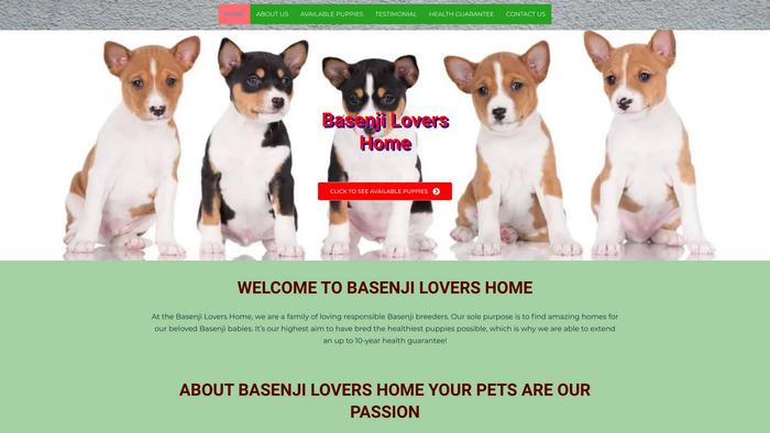 Basenjislovershome.com - Basenji Puppy Scam Review