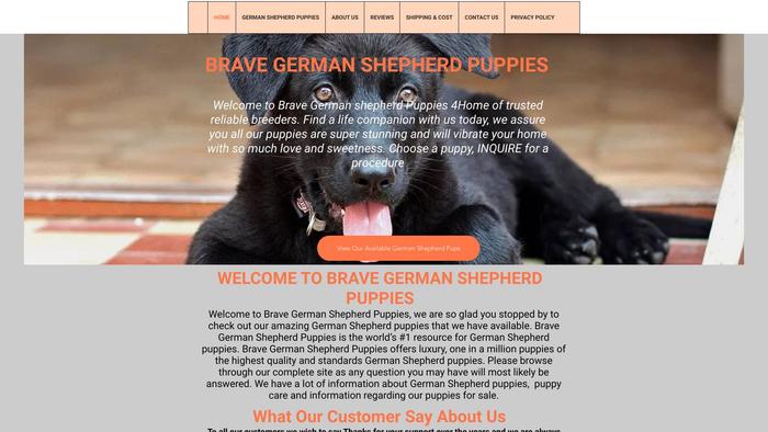 Bravegermanshepherds.com - Germanshepherd Puppy Scam Review