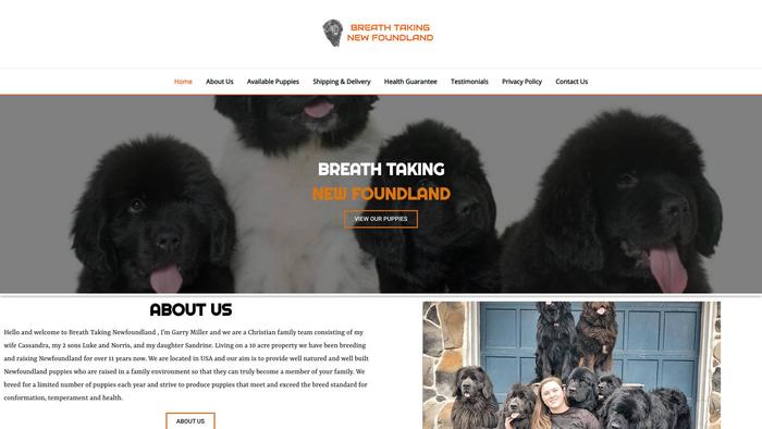 Breathtakingnewfoundland.com - Saint Bernard Puppy Scam Review