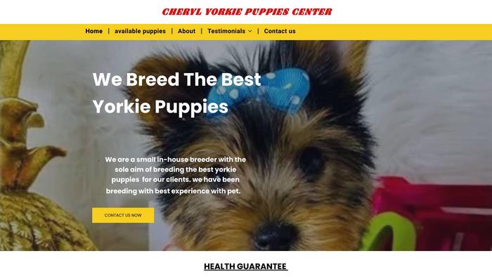 Cherylpups.com - Yorkshire Terrier Puppy Scam Review