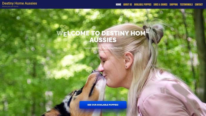 Destinyhomeaussies.com - Australian Shepherd Puppy Scam Review