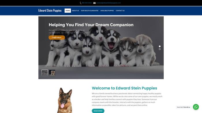 Edwardsteinpuppies.com - Akita Puppy Scam Review