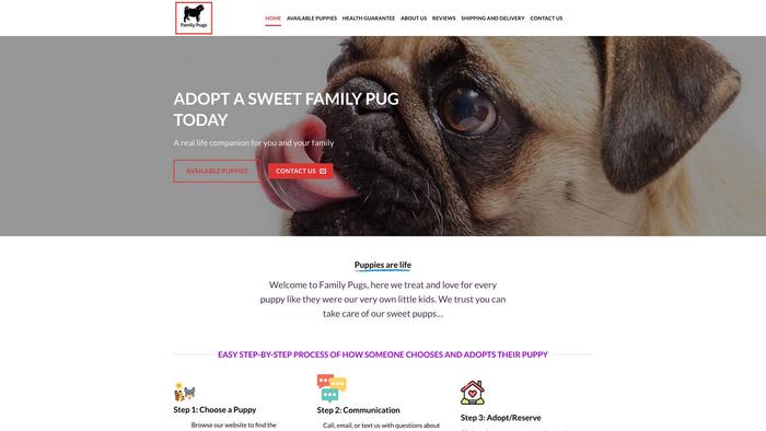 Familypugs.com - Pug Puppy Scam Review