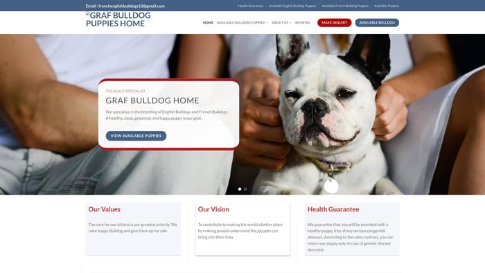 Grafbulldoghome.com - Bulldog Puppy Scam Review