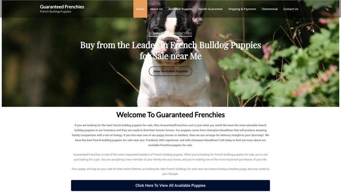 Guaranteedfrenchies.com - French Bulldog Puppy Scam Review