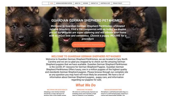 Guardiangermanshepherdpets.com - Germanshepherd Puppy Scam Review