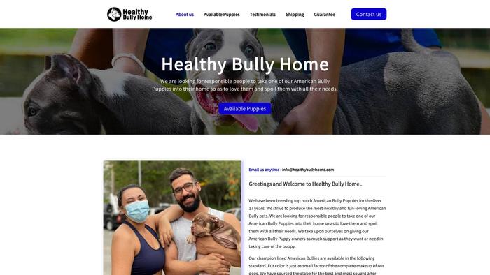 Healthybullyhome.com - French Bulldog Puppy Scam Review