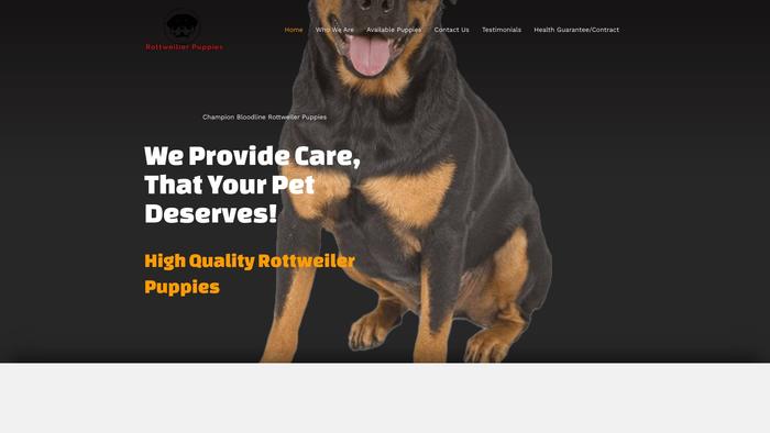 Highqualityrottweilerpupps.com - Rottweiler Puppy Scam Review