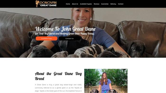 Johnsgreatdanehome.com - Great Dane Puppy Scam Review