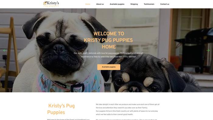 Kristypugpuppies.com - Pug Puppy Scam Review