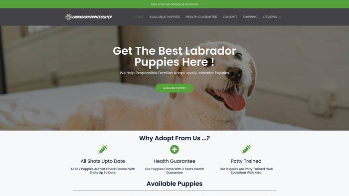 Labradorpuppiescenter.com - Labrador Puppy Scam Review