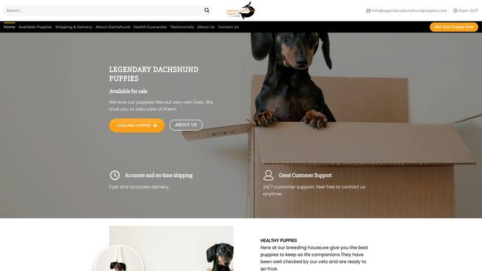 Legendarydachshundpuppies.com - Dachshund Puppy Scam Review