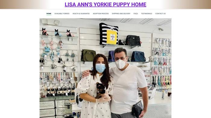 Lisaannyorkiepuppieshome.com - Yorkshire Terrier Puppy Scam Review