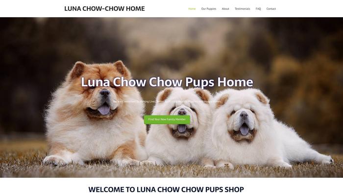 Lunachowchowshome.com - Chowchow Puppy Scam Review