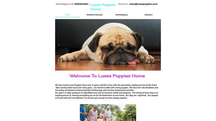 Luseapuppies.com - Pug Puppy Scam Review