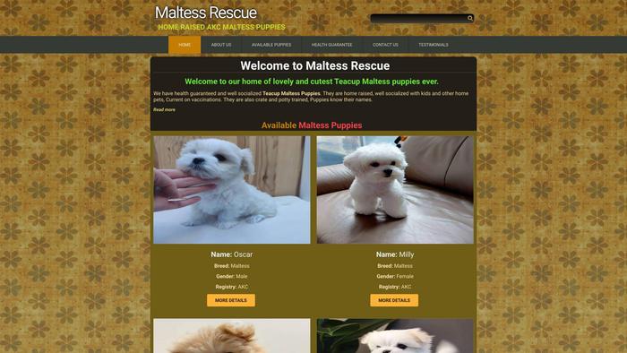 Maltese-rescue.com - Maltese Puppy Scam Review