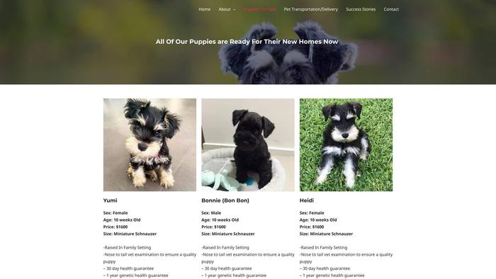 Millieschnauzers.com - Schnauzer Puppy Scam Review