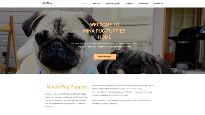 Minapugpuppies.com - Pug Puppy Scam Review