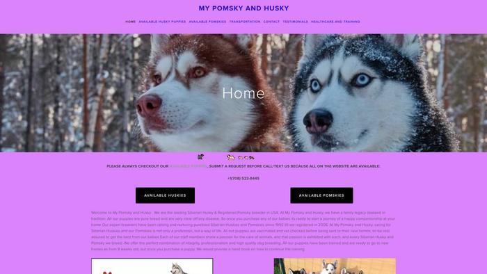 Mypomskyandhusky.com - Husky Puppy Scam Review