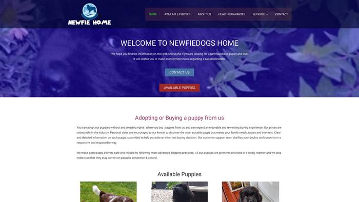 Newfiedogshome.us - Saint Bernard Puppy Scam Review