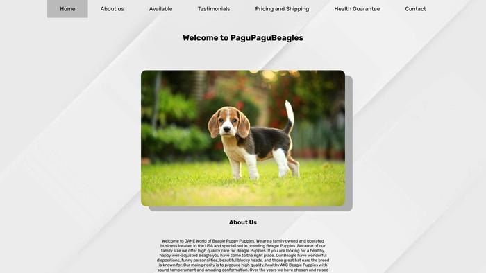 Pagupagubeagles.com - Beagle Puppy Scam Review