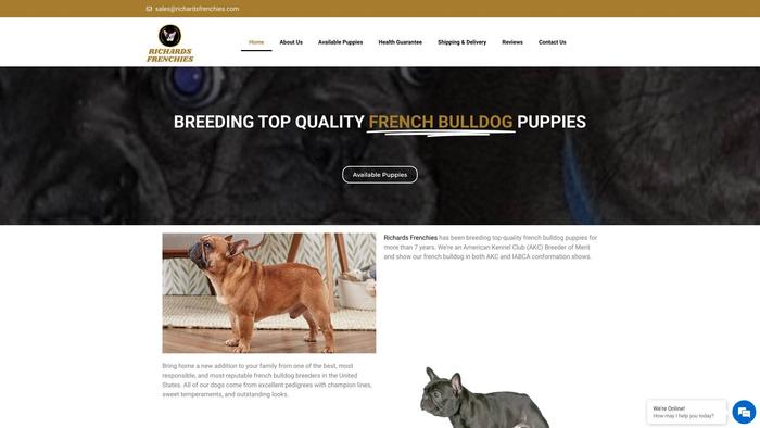 Richardsfrenchies.com - French Bulldog Puppy Scam Review