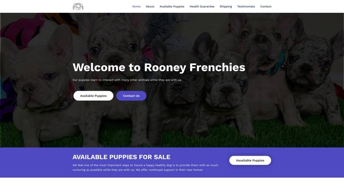 Rooneyfrenchies.com - French Bulldog Puppy Scam Review