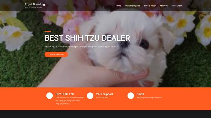 Royalbreedinghome.com - Shihtzu Puppy Scam Review