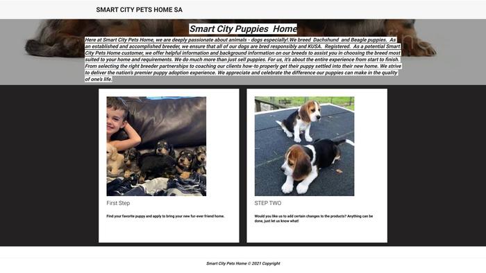 Smartcitypetshomesa.com - Beagle Puppy Scam Review