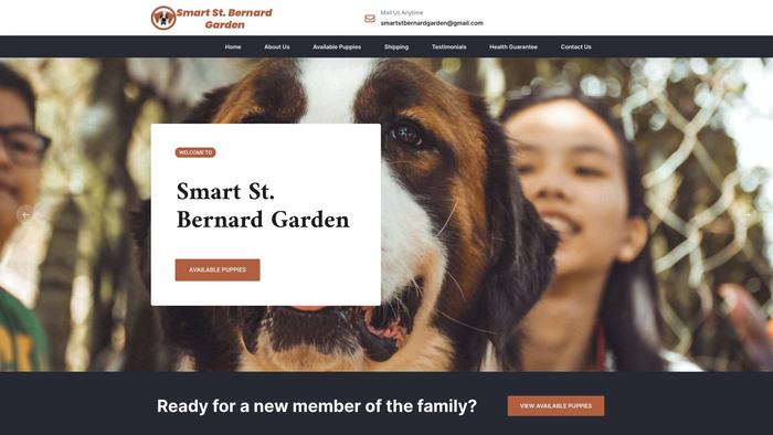 Smartstbernardgarden.com - Saint Bernard Puppy Scam Review