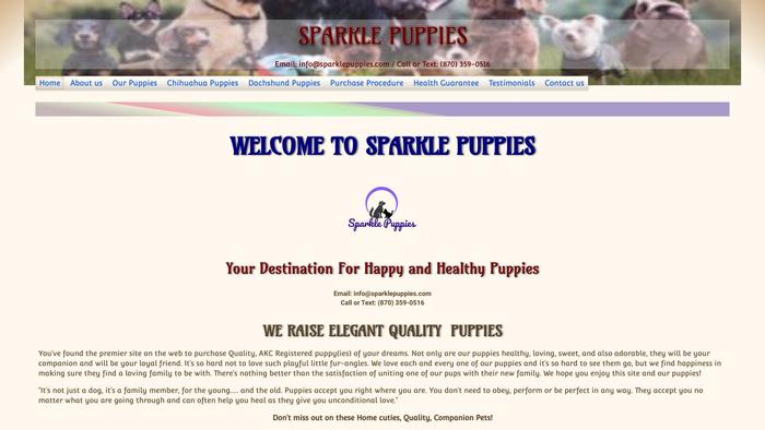 Sparklepuppies.com - Dachshund Puppy Scam Review