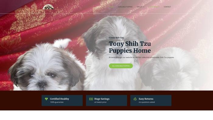 Tonyshihtzupuppieshome.com - Shihtzu Puppy Scam Review