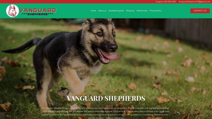 Vanguardshepherds.com - Germanshepherd Puppy Scam Review