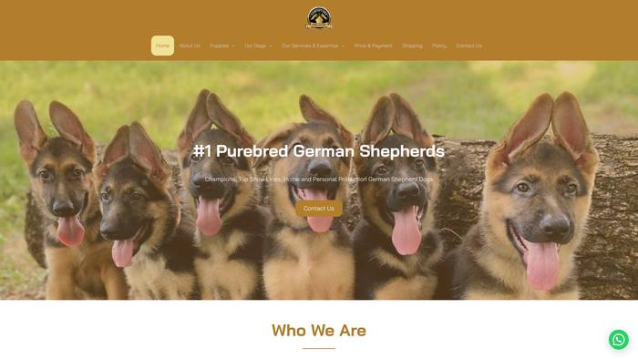 Vomhausschaffers.com - Germanshepherd Puppy Scam Review