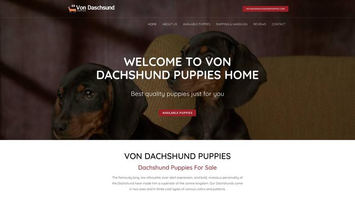 Vondachshundpuppies.com - Dachshund Puppy Scam Review