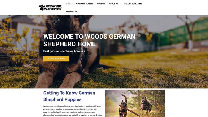 Woodsgermanshepherdhome.com - Germanshepherd Puppy Scam Review