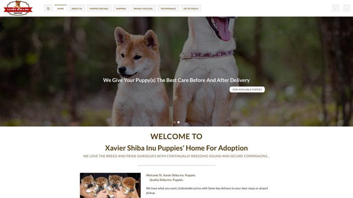 Xaviershibainupuppies.com - Shibhainu Puppy Scam Review