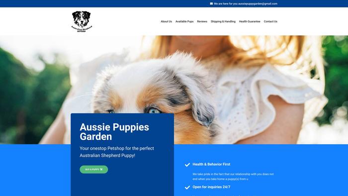 Aussiepuppygarden.com - Australian Shepherd Puppy Scam Review