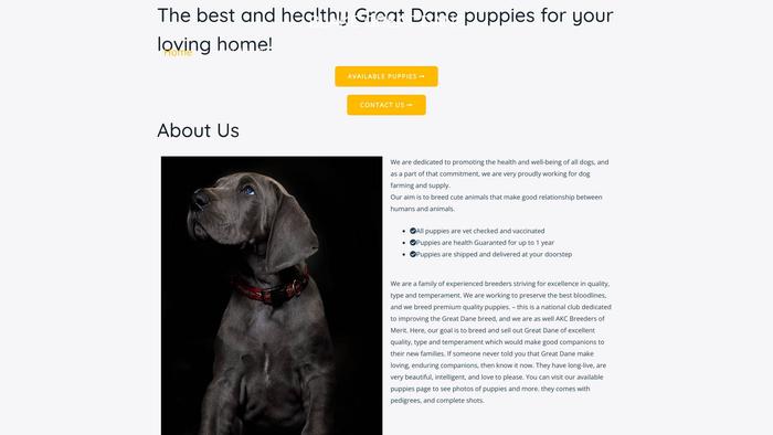 Blakegreatdane.com - Great Dane Puppy Scam Review