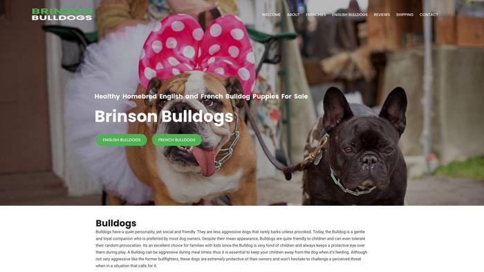 Brinsonbulldogs.com - Bulldog Puppy Scam Review