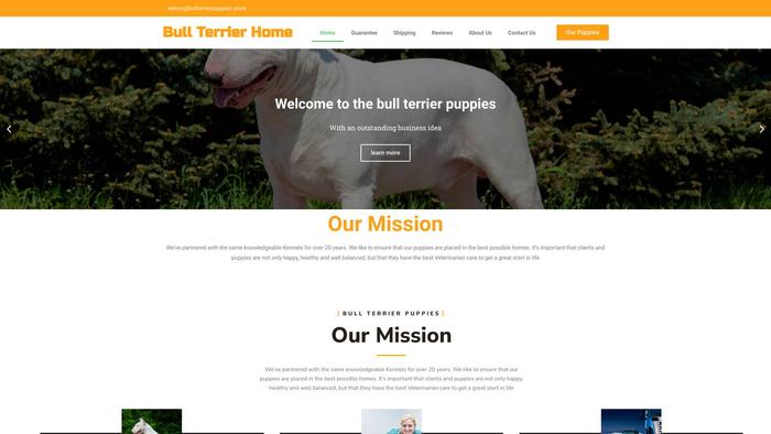 Bullterrierpuppies.store - Terrier Puppy Scam Review