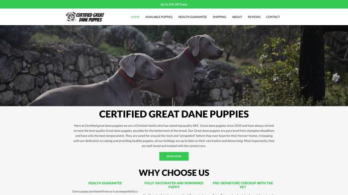 Certifiedgreatdanepuppies.com - Great Dane Puppy Scam Review