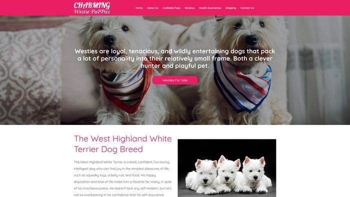 Charmingwestiepuppies.com - Terrier Puppy Scam Review