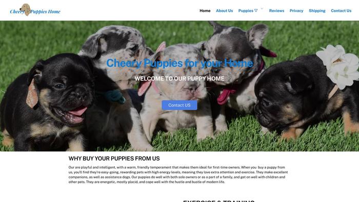 Cheerypuppieshome.com - French Bulldog Puppy Scam Review