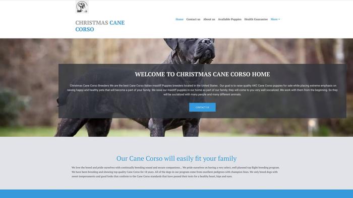 Christmascanecorsopups.com - Cane Corso Puppy Scam Review