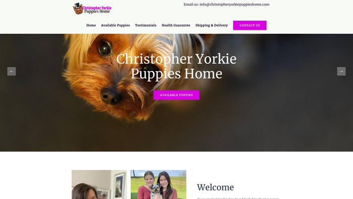 Christopheryorkiepuppieshome.com - Yorkshire Terrier Puppy Scam Review