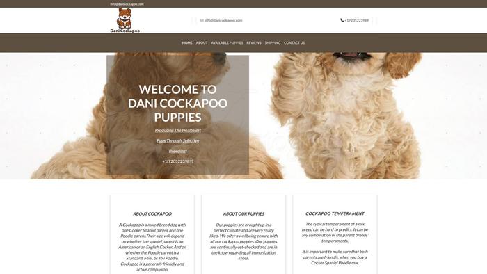 Danicockapoo.com - Cockapoo Puppy Scam Review